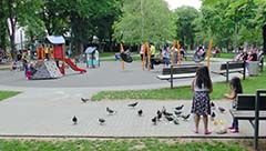 Парк Ташмайдан, Белград, Сербия: чистый, зеленый, красивый